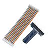T Type Extension Board Kit for Raspberry Pi 3 4 + 40Pin GPIO Cable + 630 Tie Point Breadboard + 65Pcs Jump Cable