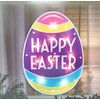 Easter Egg Lighted Instant Décor Window Decoration – 1 Piece