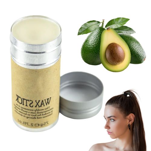 Bastone di cera per capelli,Stick per Finitura dei Capelli,Capelli Cera Stick,Hair Wax Stick,Stick Pomata Per Capelli,Cera Idratante per Capelli,Bastone di Cera per Capelli Parrucche,per Donna Uomo
