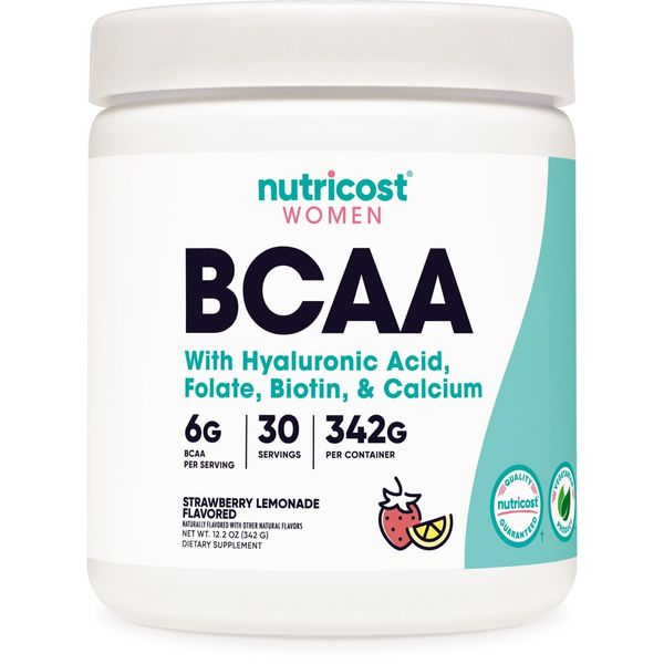 Nutricost BCAA for Women (Strawberry Lemonade) 30 Servings