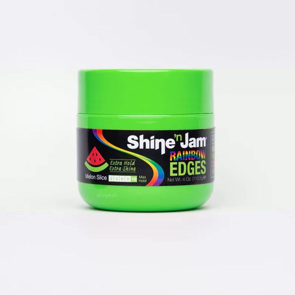 Shine`n Jam Rainbow Edges - Melon Slice - 4 oz (Pack of 2)