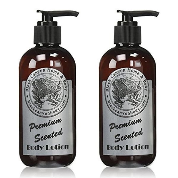 Black Canyon Peanut Butter Cookie Crunch Scented Luxury Body Lotion with Lanolin and Jojoba Oil, 8 Oz (2 Pack)