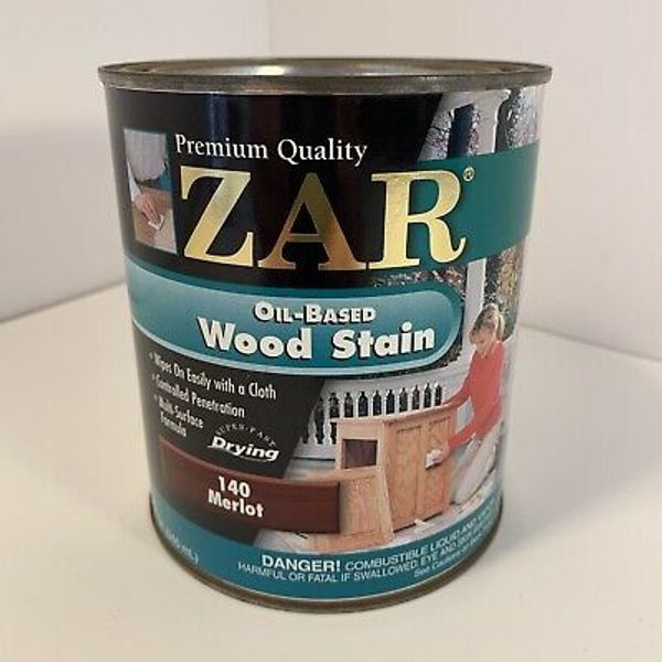 ZAR Oil-Based Interior Wood Stain 140 Merlot 1 Quart