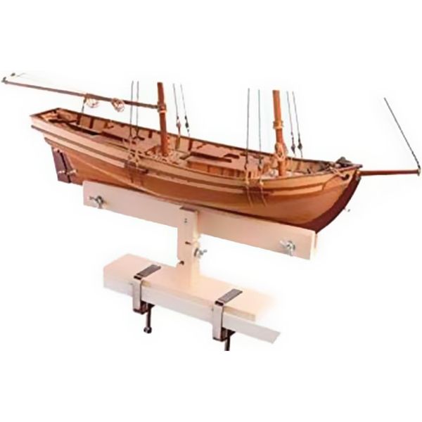 Artesania Latina – Hull Support for Planking, Painting and Building Model Ships – Wooden Support for Ship Modeling - Model 27011 – Tools for Ship Model Building and Handicrafts