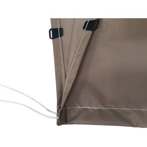 Brian's Canvas Evaporative Cooler Side Discharge Cover (38Wx40Lx40D), Tan, Water Repellent, Polyester