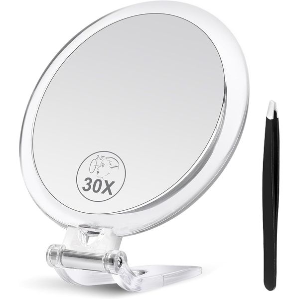 B Beauty Planet 30X Magnifying Mirror, Mirror with Stand and