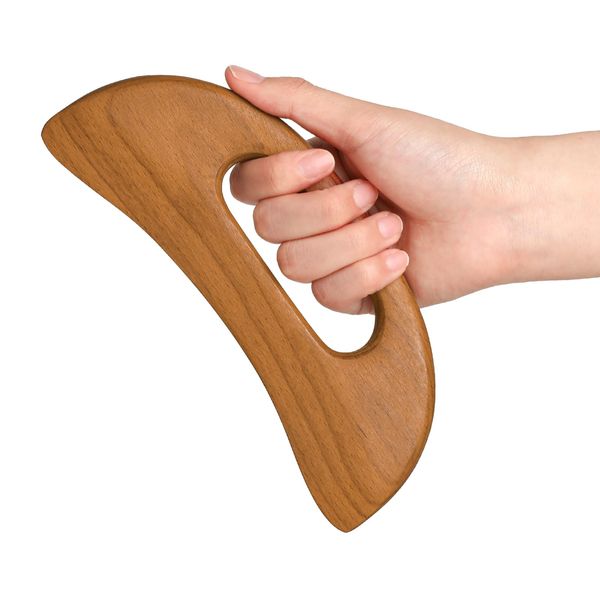 Lymphatic Drainage Massager, Body Guasha Tool Wooden Massage Tool Muscle Scraper Tool Back Massage Tool Relieve Muscle Fatigue, Body Gua Sha Paddle Anti Cellulite Tool for Women and Men