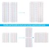 4PCS Breadboards Kit Include 2PCS 830 Point 2PCS 400 Point Solderless Breadboards for Proto Shield Distribution Connecting Blocks