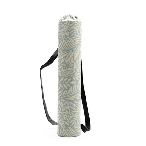 Homet Yoga Mat Exercise Mat Portable Bag Sports Printed Canvas Yoga Bag Outdoor Fashion Bag, Net