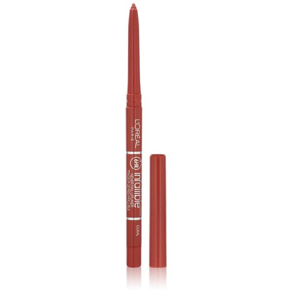 L'Oréal Paris Colour Riche Never Fail Lip Liner, Coral, 0.009 oz.