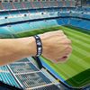 BDM - Pulsera Real Madrid Merengue de Tela Ajustable - Modelo 3
