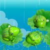HOLXINES 3 PCS Wind Up Frog Plastic Clockwork Animal Walking Jumping Frog Funny Gift