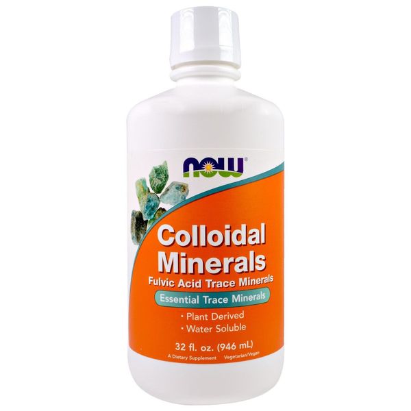 NOW Foods Colloidal Minerals - 32 fl oz