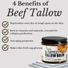 Whipped Beef Tallow Face Moisturizer With Calendula, Bakuchiol- Frankincense