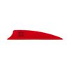 Bohning X Vane, 2.25" Hunting, 3D, Target Vane, Red, 100pk