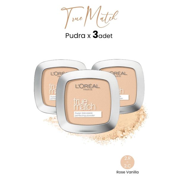 True Match Pudra 2.r-2.c Rose Vanilla X 3 Adet