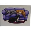 Greyhounds (Sofa) Notecards (Pack of 10)