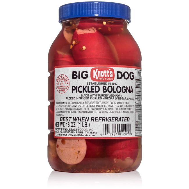 Knott's "Big Dog" Pickled Bologna