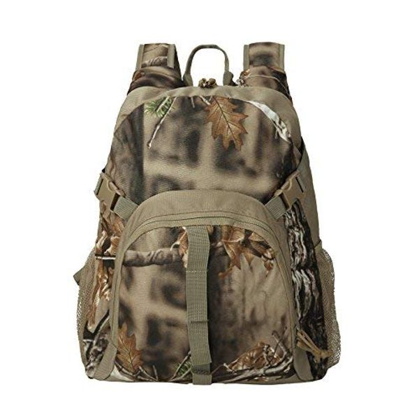 AUSCAMOTEK Camo Backpacks for Hunting Accessories Fishing Hiking Camping Camouflage Bag Small Day Pack for Men Women