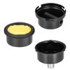 Sourcingmap Metal Air Compressor Filter, 1/4 BSP 12.5mm Thread, 2-11/16" Height, 2-3/8" Diameter