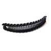 16cm Long Black Barley Twisted Banana Clip