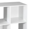 12-Cube Storage Shelf Organizer Bookshelf Bookcase Open Standing Book Shelving 