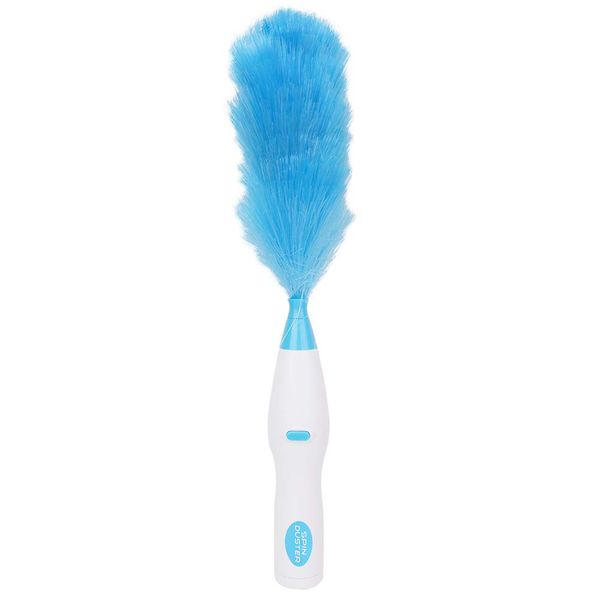 Duster, 180° Bendable Feather Dust Removers Electric Duster To Clean Any Shape Furniture For Office Fan Blade Cleaner Shutter Duster(Battery Operated Not Include)