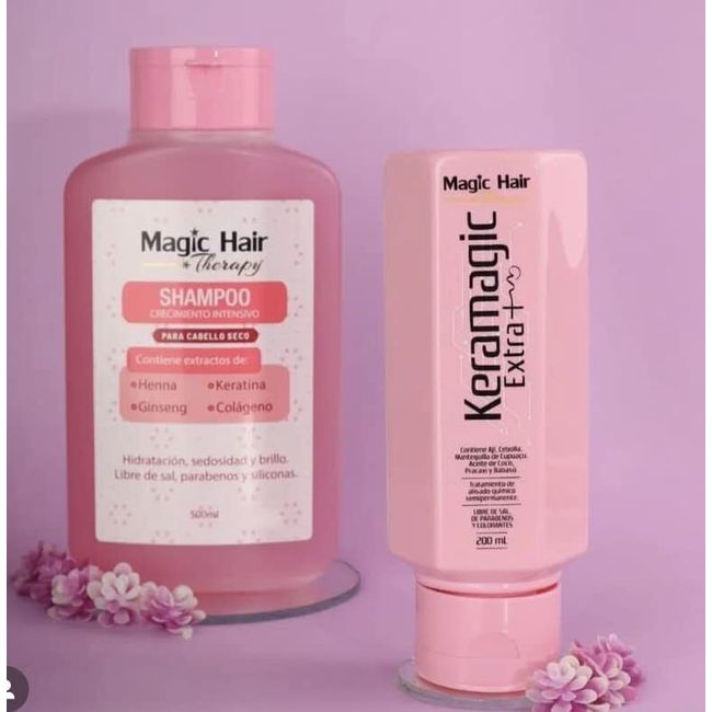 Magic Hair Therapy Cabello Seco Shampoo & Keramagic Extra