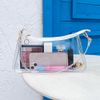LOXOMU Clear Purse, Stadium Approved Small Crossbody Bag, Medium