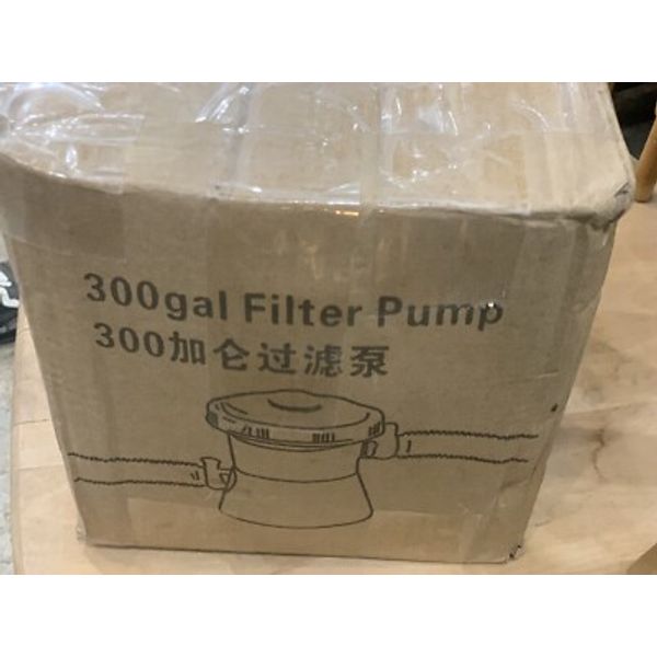 Filter Pump Swimming Pool Cleaner Filter Water Pump Circulating Pump 300 Gallon