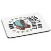 Crazy Hot Chocolate Man Stars PC Computer Mouse Mat Pad