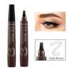 Boobeen Waterproof Eyebrow Pen - Eyebrow Pencil with a Micro-Fork Tip Applicator - Creates Natural Looking Brows Makeup Effortlessly