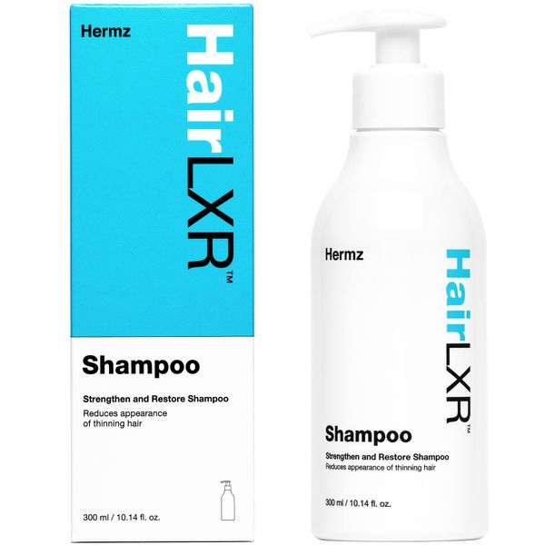 HairLXR Anti-Hair Loss Shampoo: Strengthens Brittle Hair Prone to Fall-Out or Telogen Effluvium - Repairs Weakened Hair Bonds & Cleanses Oily Hair - Protects Hair from Environmental Damage