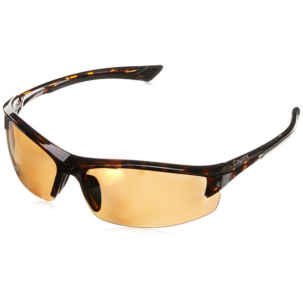 Coyote Eyewear Polarized Reader Sunglasses, Tortoise, Copper +2.00