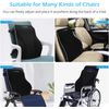 Lumbar Support Pillow Memory Foam Backrest for Office Car Posture Relief