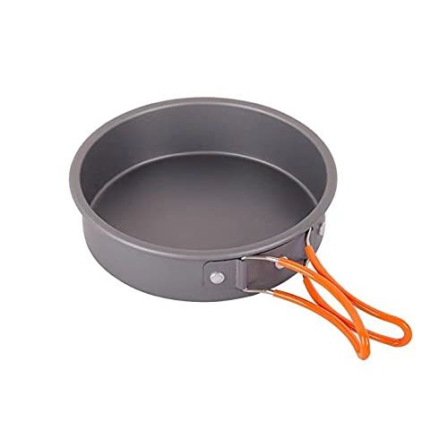 Great for Solo Camping Cookers, Set of 2 with Pot Lids, 2 Cups, Ladles, Spoons, and Sponges, Camping, Outdoors, Solo Camping, Solo Can, Pair Camping, Pair Can, Tableware, Pots, Pots, Barbecues, Disasters, Disasters, Home Use, Outdoors, Mountain Climbing, 