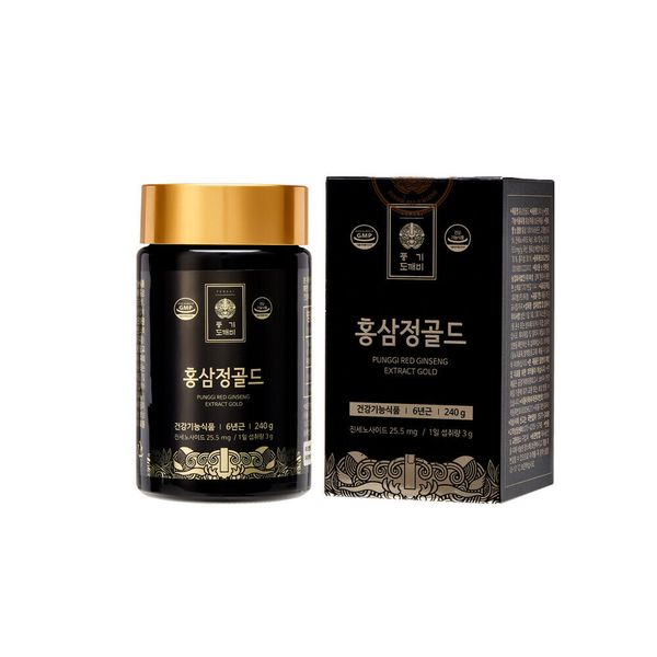 Korean 6 Years Root Red Ginseng Extract 240g 8.46oz, Made in Korea HACCP