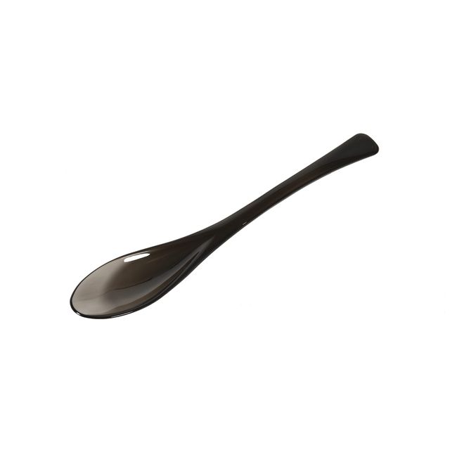 Plakira Transparent Spoon, Cutlery, Smoke, Length 7.9 inches (20 cm), Dishwasher Safe, Heat Resistant to 222°F (100°C), For Camping, Outdoors, Glamping, Kids, Tritan Material, Made in Japan