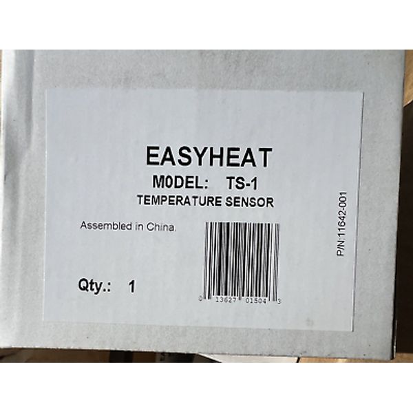 Emerson Easyheat TS-1 Replacement Temperature Sensor Snow Melt EASY HEAT