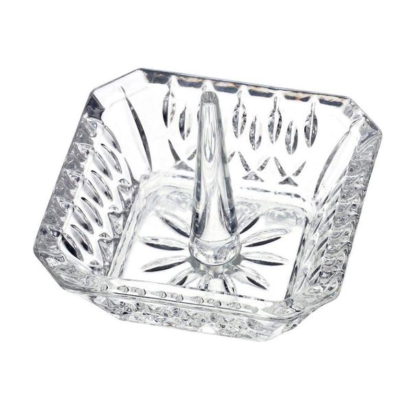 H&D Crystal Ring Holder Dish