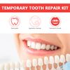 EXCEART Teeth Veneer 100 Pieces Artificial Resin Tooth Fillings Temporary Veneer Tooth Replacements Tooth Repair Supply