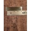 Rectangle Backplates For Drawer Pulls In Vintage Brushed Brass Finish