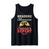 Funny Woodworking Measure Cut Swear Repeat Tank Top