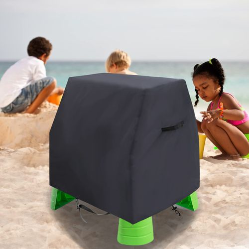 QUYCIFYUS Kids Water Table Cover Suitable for Step2 Rain Showers Splash Pond Water Table， Waterproof and Dustproof UV Protection Outdoor Toy Cover Heavy Duty 600D Oxford Cover (Cover Only)