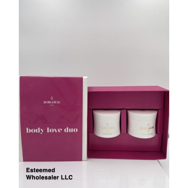 BORGHESE Roma Body Love Duo Too Body Creme 2.5oz & Body Polish 2.7oz