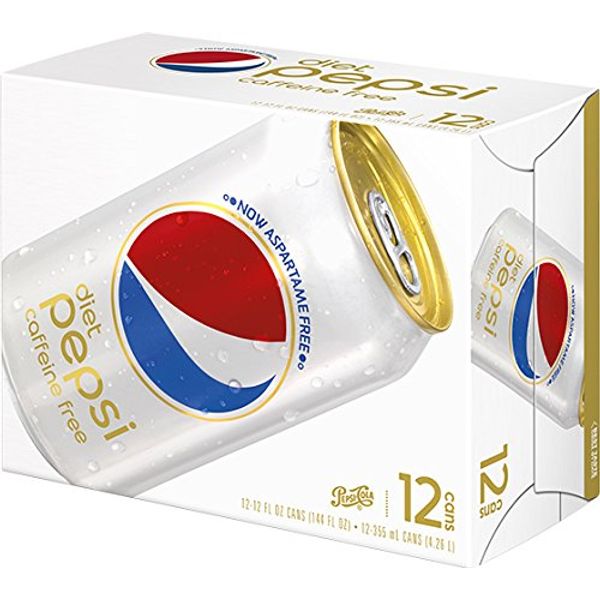 Caffeine Free Diet Pepsi, 12 oz Cans