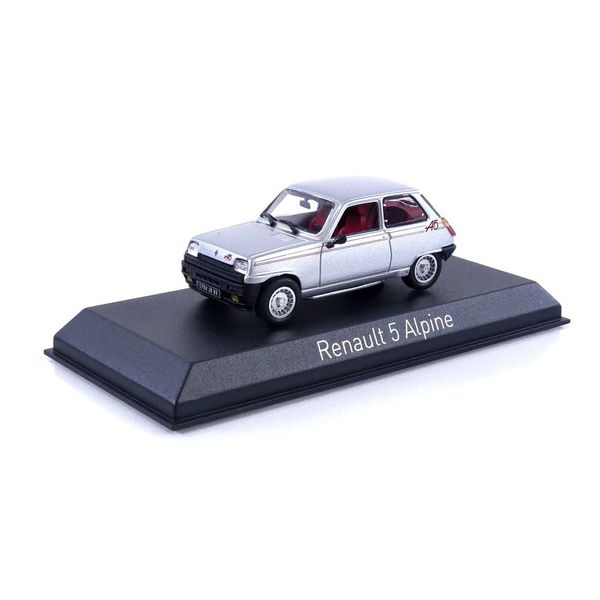 Noreb 1/43 Renault 5 Alpine 1980 Silver Finished Product
