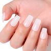 AIMEILI 5-In-1 Rubber Base Gel Set For Nails, Sheer Pink Nude Color Gel Nail Polish UV LED Soak Off, Elastic Nail Strengthener Long Lasting 6pcs X 10ml - Gift Kit 44
