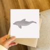 'Dolphin' Blank Greeting Card (GC00010841)