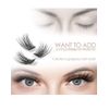 EASITENSION DIY Eyelash Extension, 3D Effect Glue Bonded Band Cluster Lash (Kit)